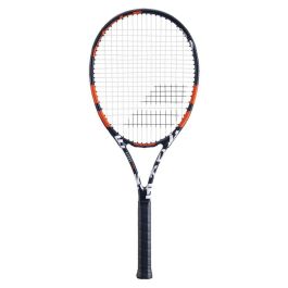 BABOLAT Evoke 105 Tennis Racquet Black Orange Strung