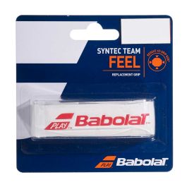 BABOLAT Syntec Team Replacement Grip White Red