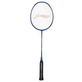 LI-NING Super Series 2020 Badminton Racquet (Strung, Blue/Gold)