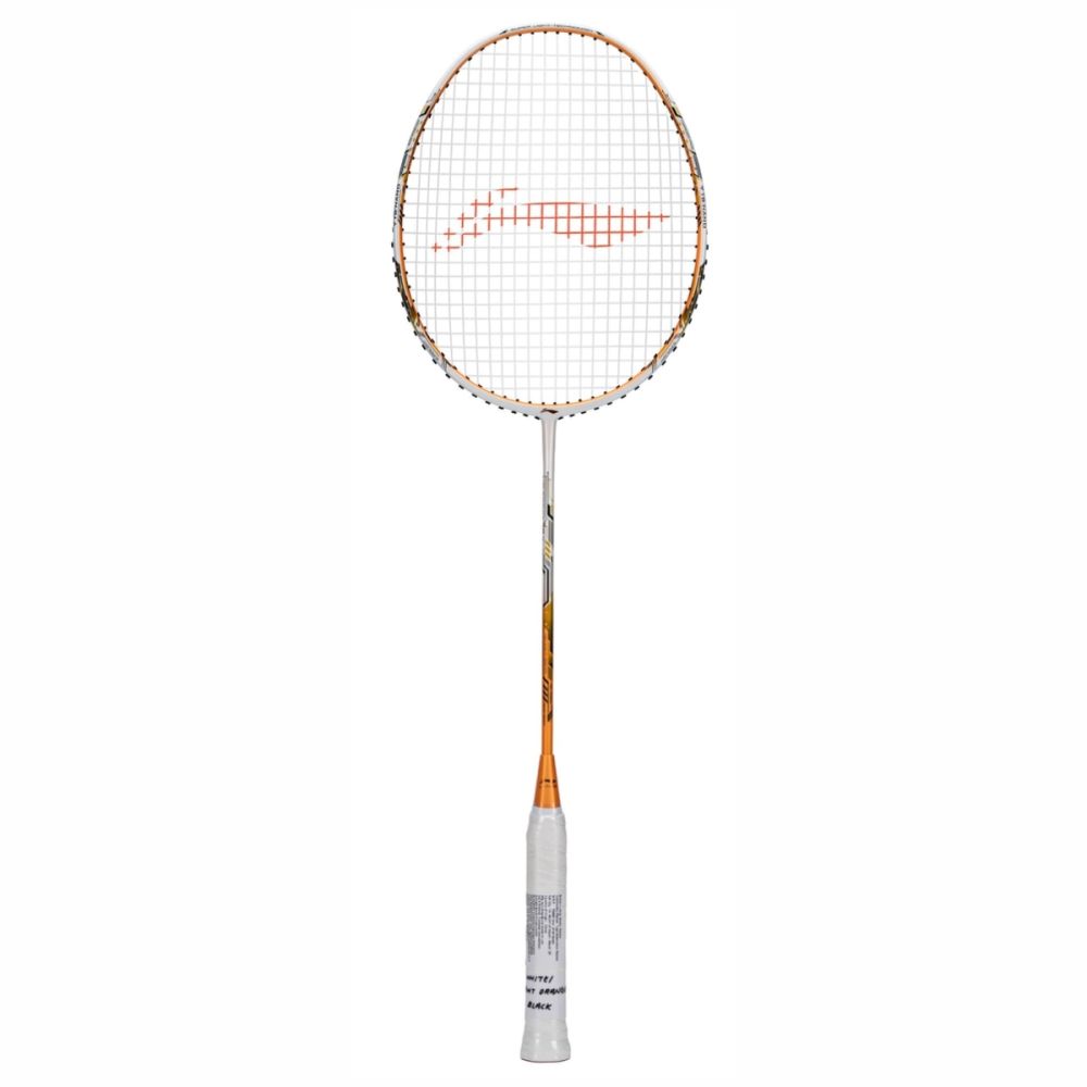 LI-NING Air-Force 78 G3 Badminton Racquet (White/L.Orange/Black, Strung)