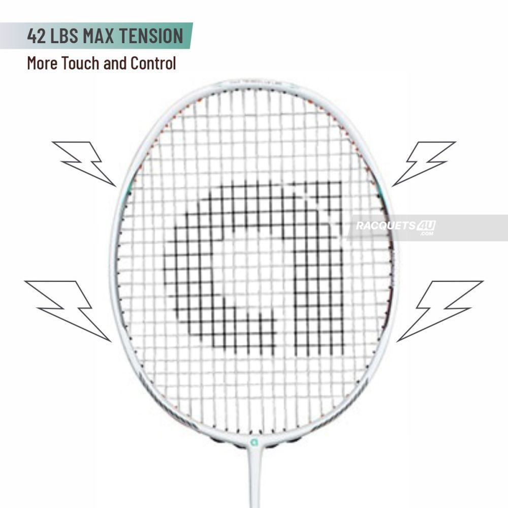 Apacs Z-Ziggler Reborn Badminton Racquet (Unstrung, White Matte)