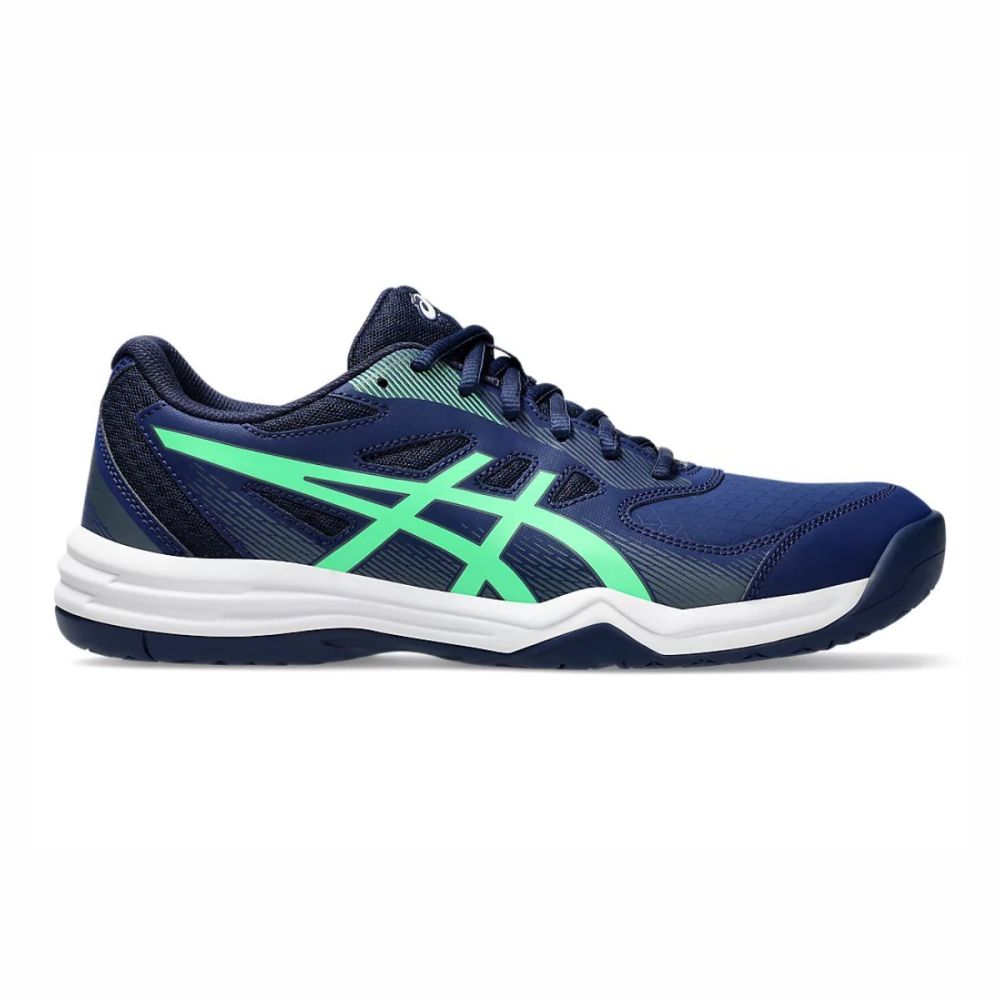 ASICS Court Slide 3 Tennis Shoes Blue Expanse New Leaf