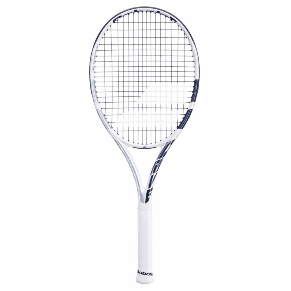 BABOLAT Pure Drive Wimbledon Tennis Racquet White Grey Unstrung