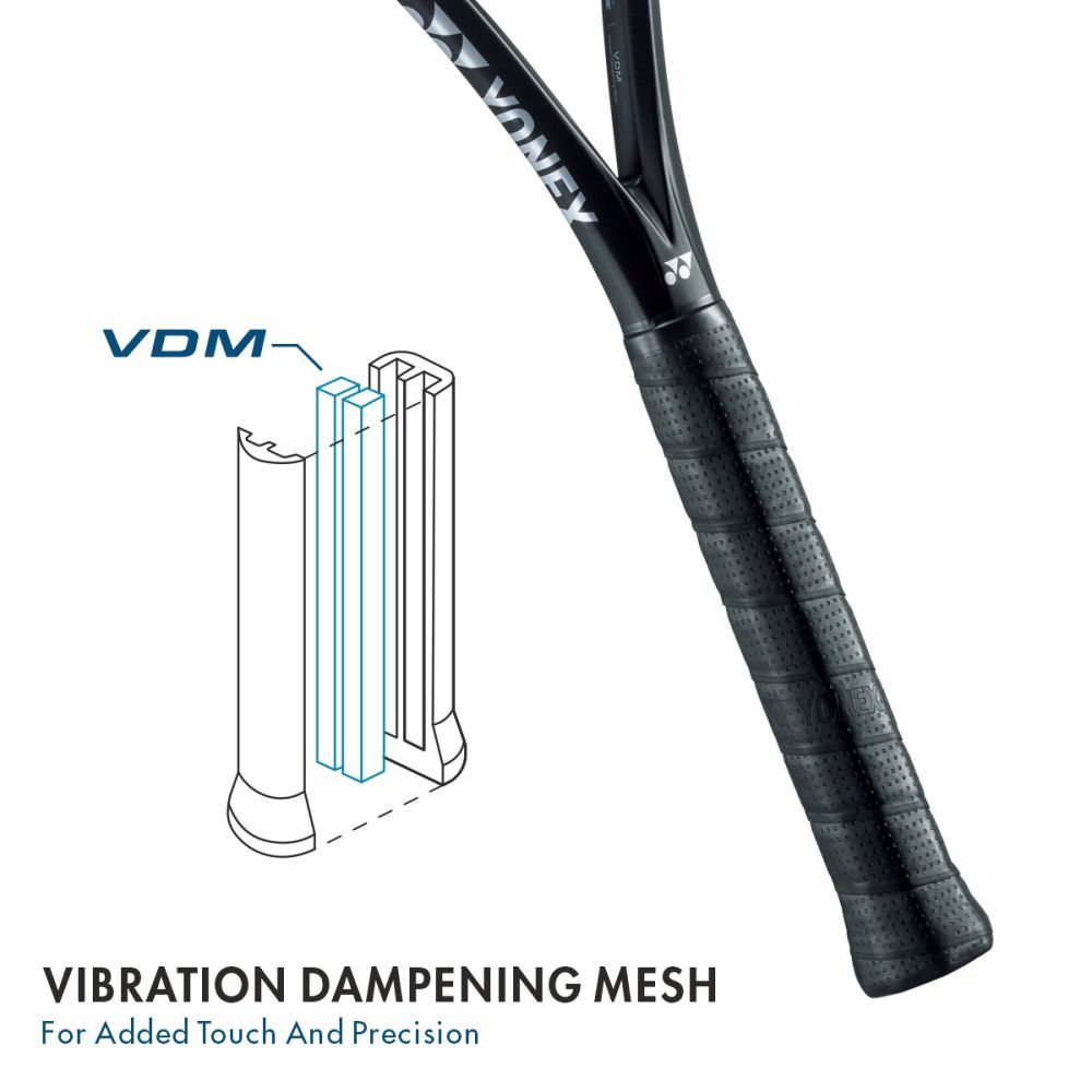 YONEX Ezone 100 Tennis Racquet (Aqua/Night/Black, 300g Unstrung)