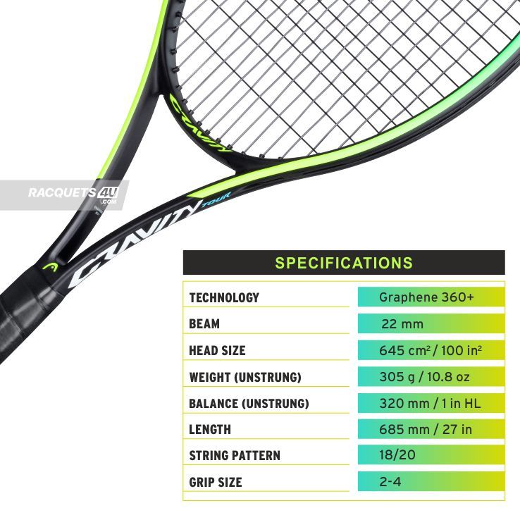 HEAD Gravity Tour 2021 Tennis Racquet (Unstrung)