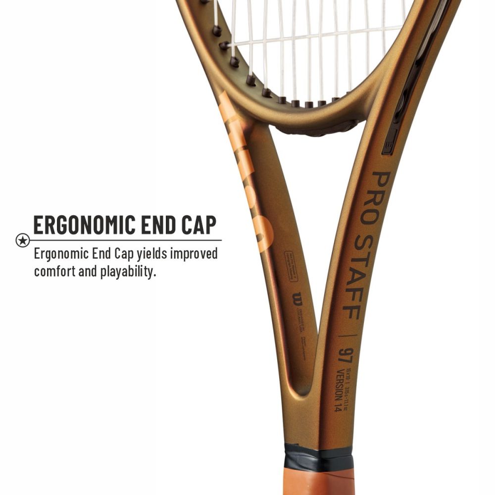 WILSON Pro Staff 97 V14 Tennis Racquet (315g, Unstrung)