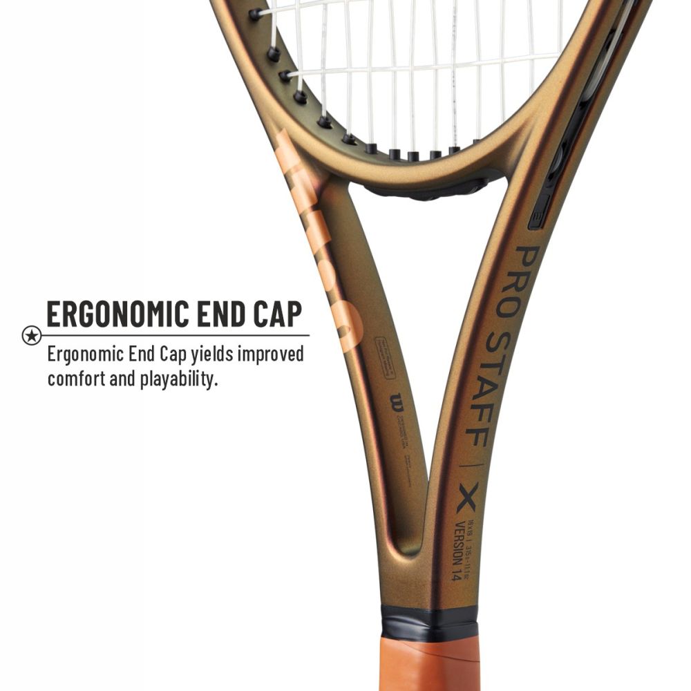 WILSON Pro Staff X V14 Tennis Racquet (315g, Unstrung)