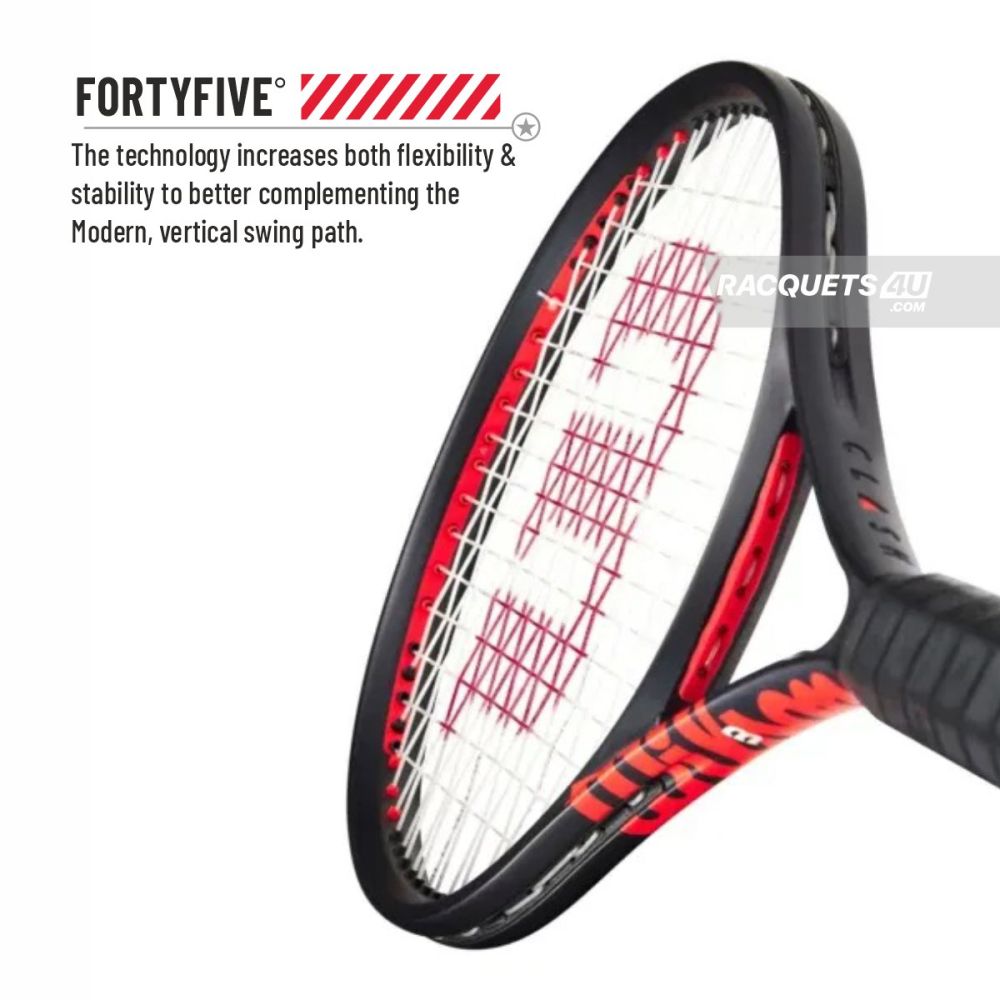 WILSON Clash 100UL V3 Tennis Racquet (265g, Unstrung)