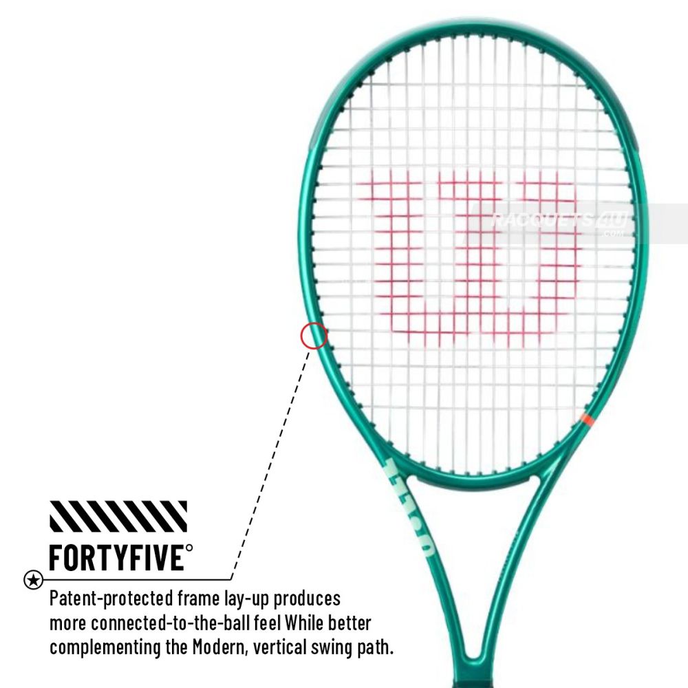 WILSON Blade 98 16x19 V10 Tennis Racquet (G2, 305 g, Unstrung)