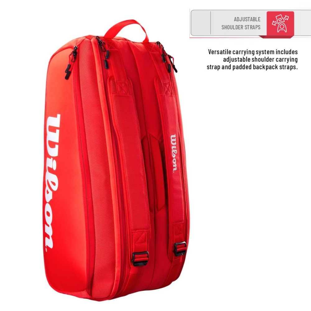 Wilson 9 pack tennis bag hot sale