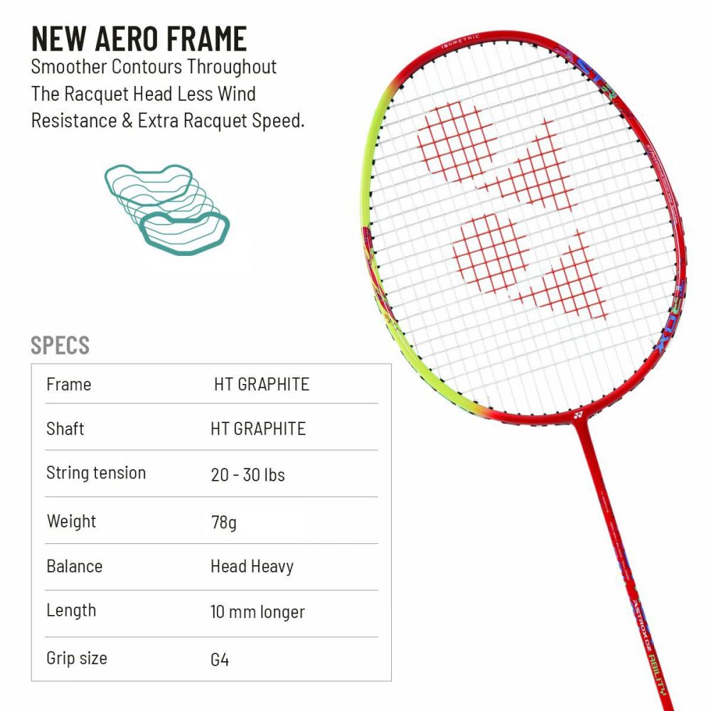 YONEX Astrox 02 Ability Badminton Racquet (Strung)