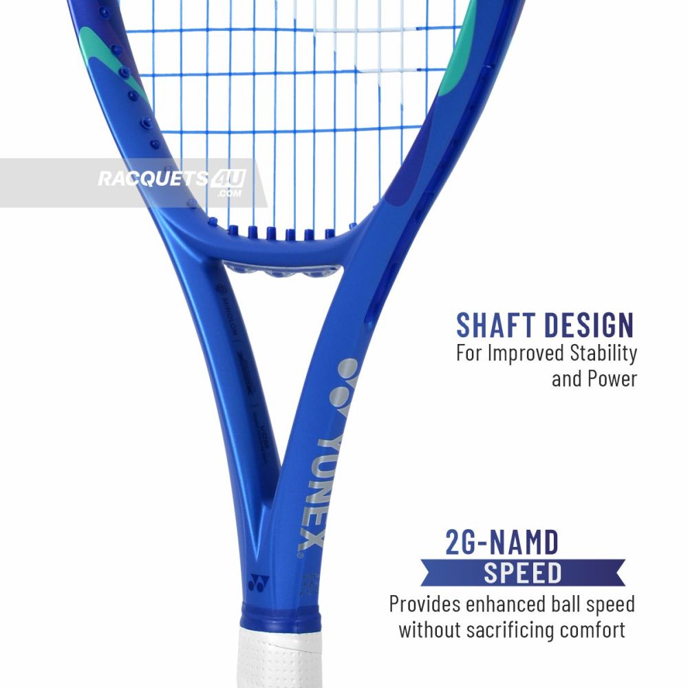 お得セット Racquet Tennis SL 100 Ezone YONEX (G3, Blue) Blast Unstrung, ラケット