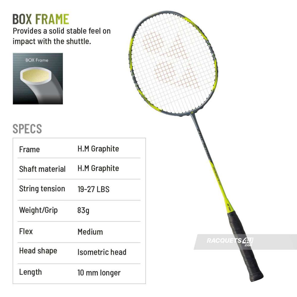 YONEX Arcsaber 7 Play Badminton Racquet (Strung)