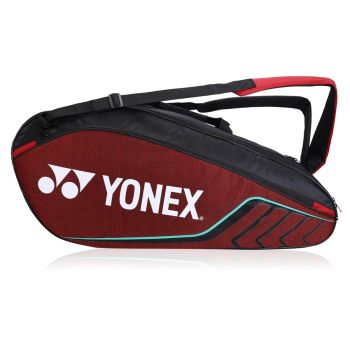 YONEX Ace2 BT9 0629 Racquet Bag (Jet Black/Chinese Red)
