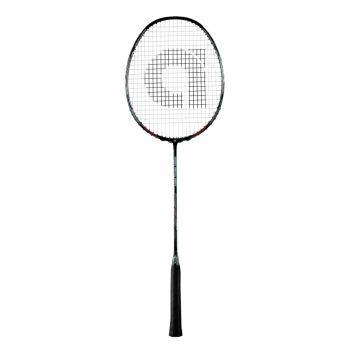 APACS Energy Groove Power Badminton Racquet (Unstrung, Black)