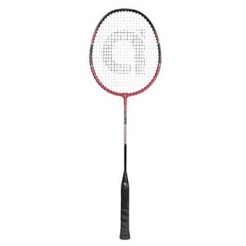APACS Tyro 55 Badminton Racquet (Strung, Red/Black)