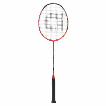 APACS Finapi 232 Xtra Power Badminton Racquet (Unstrung, Black/Red)