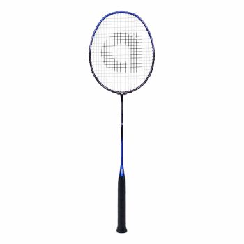 APACS Vanguard 11 Next Gen Badminton Racquet (Unstrung, Black/Royal Silver)