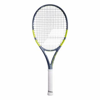 BABOLAT Pure Aero Lite Gen 9 Tennis Racquet (Grey/Flue/Yellow, Unstrung)