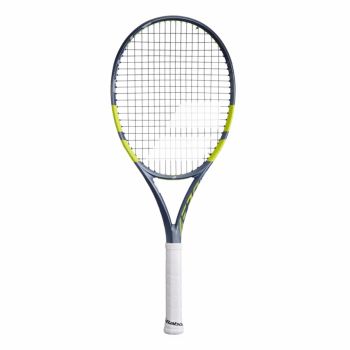 BABOLAT Pure Aero Super Lite Gen 9 Tennis Racquet (Grey/Flue/Yellow, Unstrung)