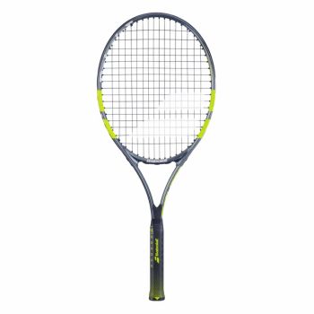 BABOLAT Carlitos Junior 26 Tennis Racquet (Yellow/Blue, Strung)