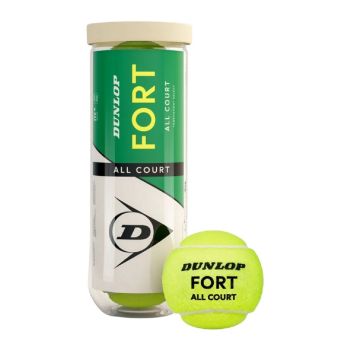 DUNLOP Fort All Court Tennis Ball (3 Balls)