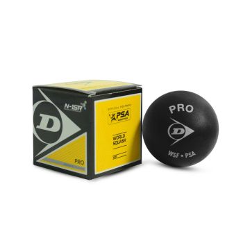 DUNLOP Pro Double Dot Yellow Squash Ball