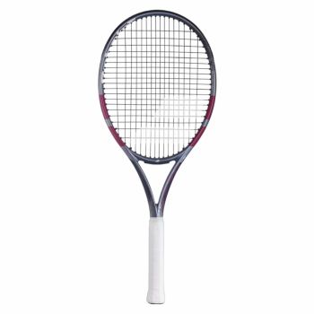 BABOLAT Evo Aero Lite Gen 2 Tennis Racquet (Grey/Rasberry/Pink, Unstrung)