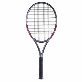 BABOLAT Evo Aero Gen 2 Tennis Racquet (Grey/Rasberry/Pink, Unstrung)