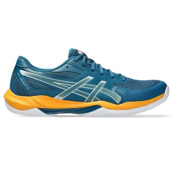 ASICS Gel Rocket 12 Indoor Shoes (Dark Teal/Yamabuki)