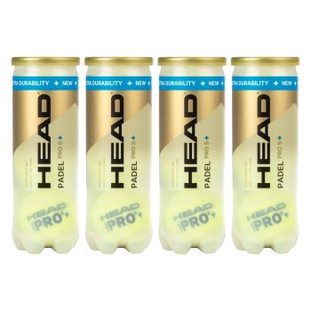 HEAD Padel Pro S+ Ball Dozen (12 Balls)