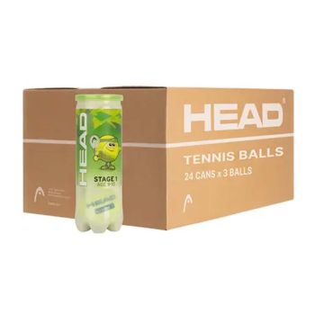 HEAD Stage 1 Tennis Ball Carton (Green, 72 Balls)