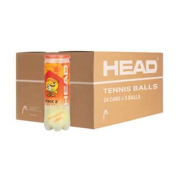 HEAD Stage 2 Tennis Ball Carton (Orange, 72 Balls)