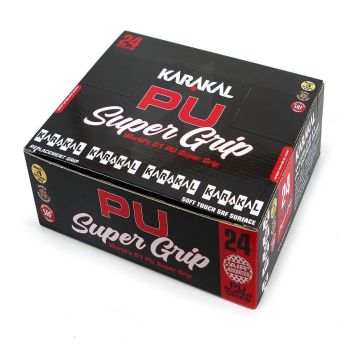 Karakal PU Super Air Grip (Assorted 24 Pcs)