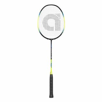 APACS Lethal 28 Badminton Racquet (Unstrung, Black/Yellow)