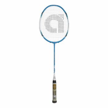 APACS Lethal 28 Badminton Racquet (Unstrung, White/Blue)