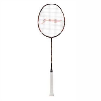 LI-NING Blaze 100 Badminton Racquet (Merlot/Gold/Red, Unstrung)