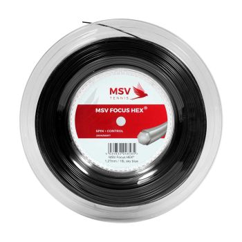 MSV Focus-HEX Tennis Reel (200m) Black