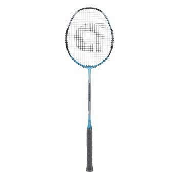 APACS Raider 2000 Badminton Racquet (Unstrung, Black/Blue)