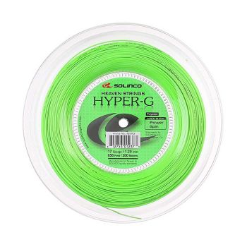 SOLINCO Hyper G Tennis String Reel (17 / 1.20mm, 200 m)