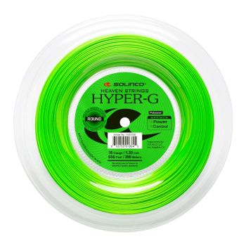 SOLINCO Hyper-G Round Tennis String Reel (16/1.30mm, 200 m)
