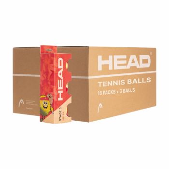 HEAD Stage 3 Tennis Ball Carton (Red, 48 Balls)
