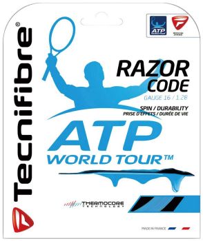 TECNIFIBRE ATP Razor Code Tennis String (Cut From Reel, 16 / 1.28mm)