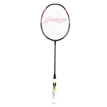 LI-NING Tectonic 3R Badminton Racquet (Black/Gold/Red, Unstrung)