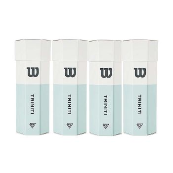 WILSON Triniti All Court Tennis Ball Dozen (12 Balls)