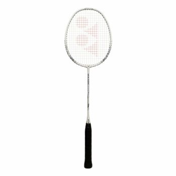 YONEX Voltric Lite 40i Badminton Racquet (White/Silver, Strung)