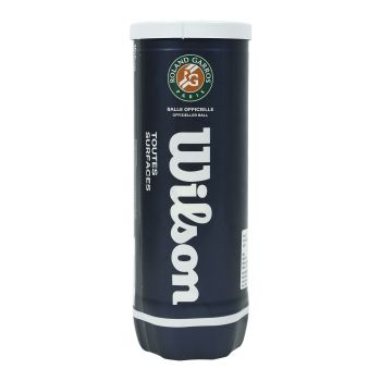 WILSON Roland Garros All Court Tennis Ball Can (3 Balls)