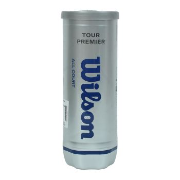 WILSON Tour Premier Tennis Ball Can (3 Balls)