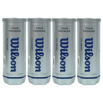 WILSON Tour Premier Tennis Ball Dozen (12 Balls)