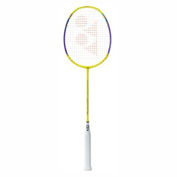 YONEX Nanoflare 002 Clear Badminton Racquet (G4 Strung, Yellow)